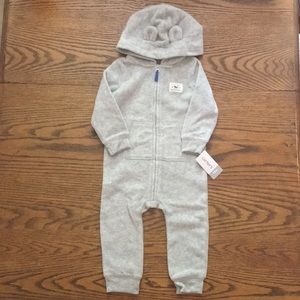 Carter’s Full-Zip fleece one piece